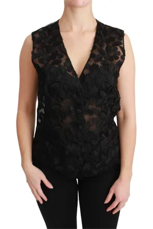 Dolce & Gabbana Damen, Oberteile, Schwarzk, XSGröße: