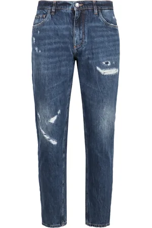 Dolce & Gabbana Herren, Jeans, Blau, MGröße: