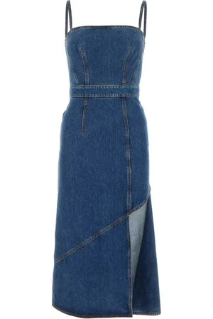 Alexander McQueen Damen, Kleider, Blau, 2XSGröße: