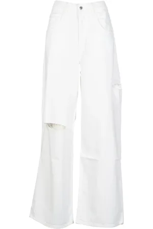 Icon Denim Damen, Jeans, Weiß, W24Größe: