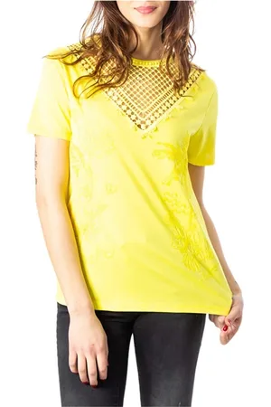 Desigual Damen, Oberteile, Gelb, XSGröße: