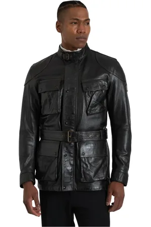 Belstaff Herren, Jacken, Schwarzk, MGröße: