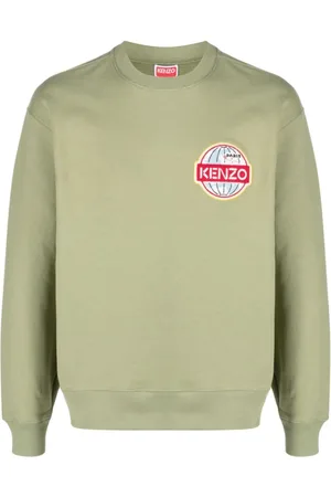 Kenzo Herren, Sweatshirts & Hoodies, Grün, XLGröße: