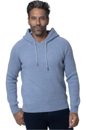 Gran Sasso Herren, Sweatshirts & Hoodies, Blau, SGröße: