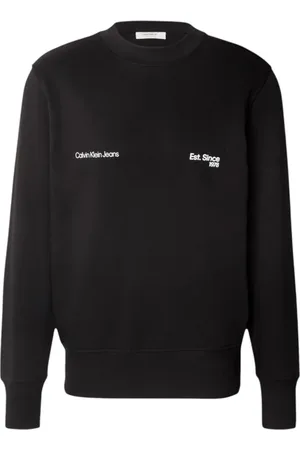 Calvin Klein Herren, Sweatshirts & Hoodies, Schwarzk, XLGröße: