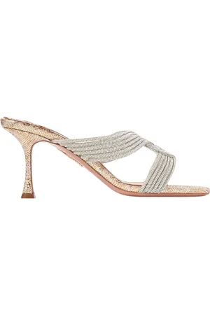Aquazzura Damen, Schuhe, Grau, 36 EUGröße: