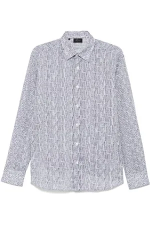 BRIONI Herren, Shirts, Blau, LGröße: