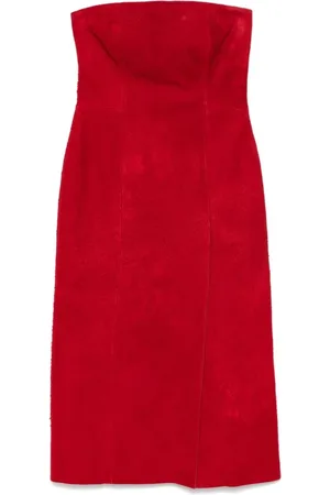 Alexander McQueen Damen, Kleider, Rot, SGröße: