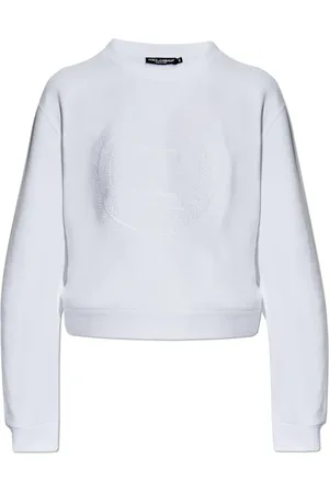 Dolce & Gabbana Damen, Sweatshirts & Hoodies, Weiß, SGröße: