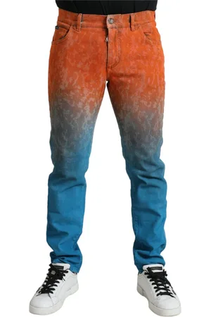 Dolce & Gabbana Herren, Jeans, Mehrfarbig, LGröße: