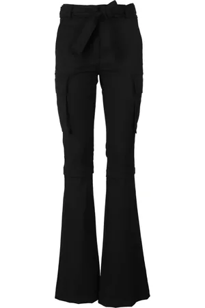 ANDREA ADAMO Damen, Hosen, Schwarzk, SGröße: