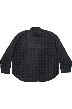 Balenciaga Herren, Shirts, Grau, MGröße: