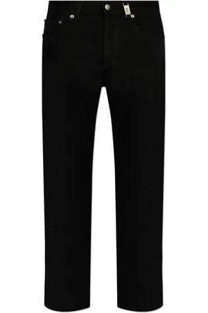 Alexander McQueen Herren, Jeans, Schwarzk, LGröße:
