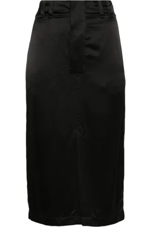 Saint Laurent Damen, Röcke, Schwarzk, LGröße: