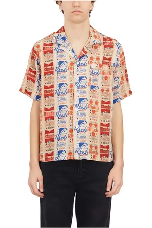 Rhude Herren, Shirts, Mehrfarbig, LGröße: