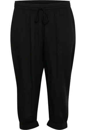 Kaffe Damen, Hosen, Schwarzk, 2XLGröße: