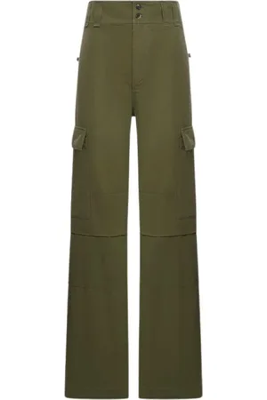 Saint Laurent Damen, Hosen, Grün, LGröße: