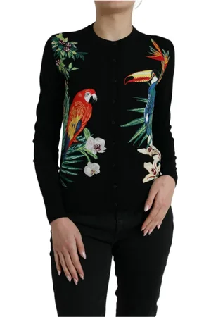 Dolce & Gabbana Damen, Strickwaren, Mehrfarbig, XLGröße: