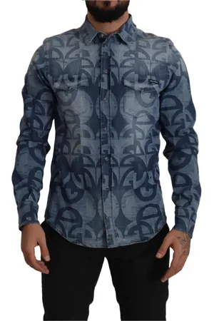 Dolce & Gabbana Herren, Shirts, Blau, MGröße: