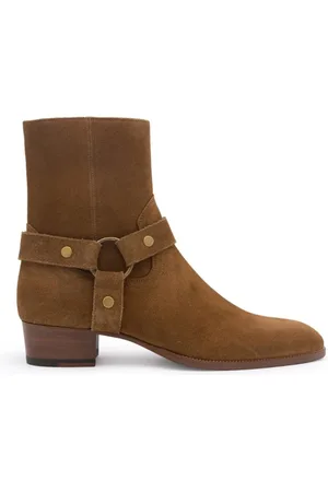 Saint Laurent Herren, Schuhe, Braun, 42 EUGröße: