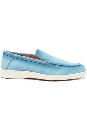 santoni Herren, Schuhe, Blau, 43 EUGröße: