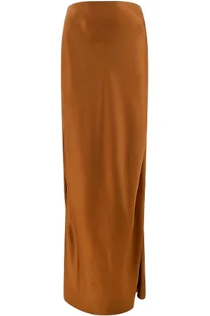 Saint Laurent Damen, Röcke, Braun, MGröße: