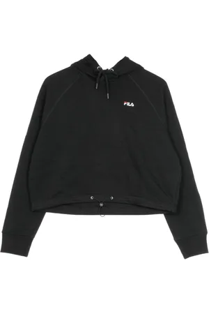Fila Damen, Sweatshirts & Hoodies, Schwarzk, LGröße: