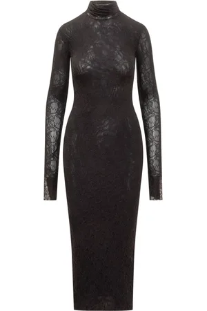 Serafini Damen, Kleider, Schwarzk, SGröße:
