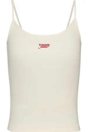 Tommy Hilfiger Damen, Oberteile, Weiß, LGröße: