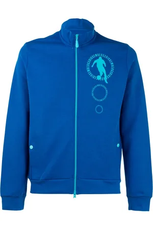 Bikkembergs Herren, Sweatshirts & Hoodies, Blau, SGröße: