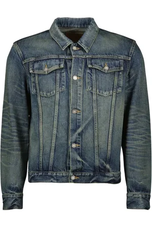 Saint Laurent Herren, Jacken, Blau, XLGröße:
