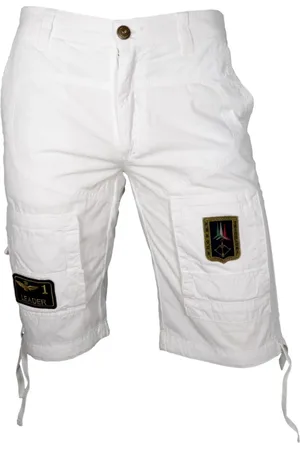 Aeronautica Militare Herren, Shorts, Weiß, XLGröße: