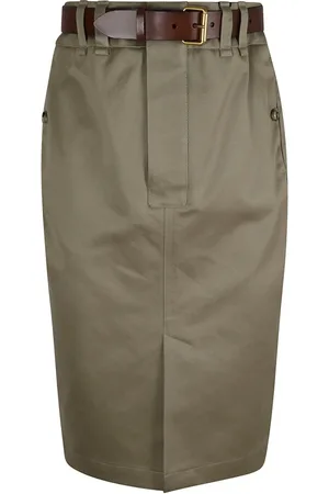 Saint Laurent Damen, Röcke, Braun, MGröße: