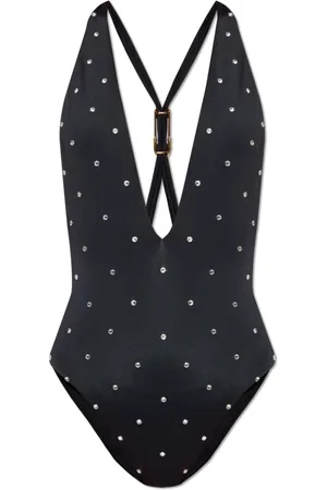 VERSACE Damen, Bademode, Schwarzk, MGröße: