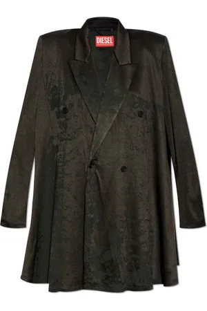 Diesel Damen, Jacken, Schwarzk, LGröße: