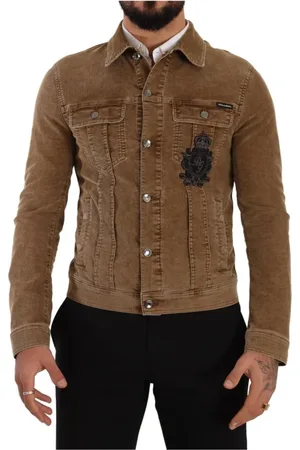 Dolce & Gabbana Herren, Jacken, Braun, MGröße: