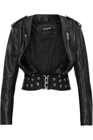 Dsquared2 Damen, Jacken, Schwarzk, XSGröße: