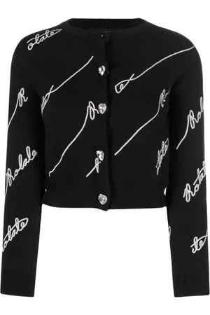 ROTATE Damen, Strickwaren, Schwarzk, XSGröße: