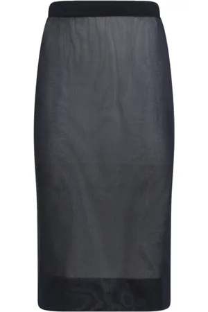 Saint Laurent Damen, Röcke, Blau, MGröße: