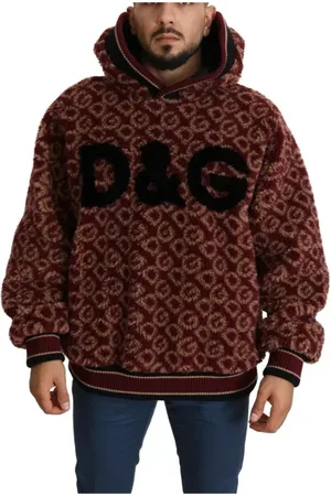 Dolce & Gabbana Herren, Sweatshirts & Hoodies, Rot, MGröße: