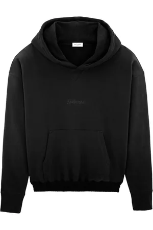 Saint Laurent Herren, Sweatshirts & Hoodies, Schwarzk, SGröße: