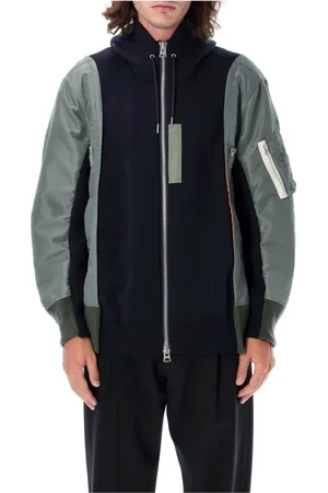 SACAI Herren, Sweatshirts & Hoodies, Blau, LGröße: