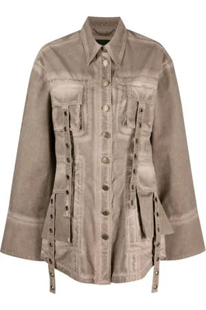 BLUMARINE Damen, Jacken, Braun, 2XSGröße: