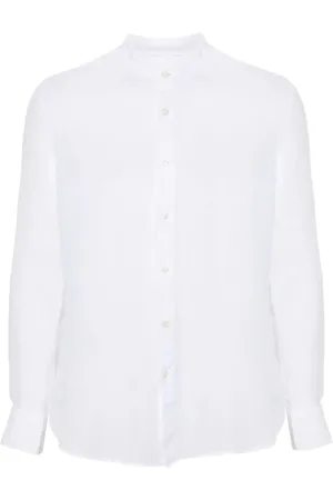 120% Lino Herren, Shirts, Weiß, LGröße: