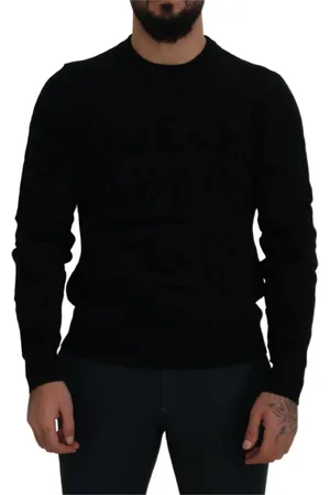 Dolce & Gabbana Herren, Sweatshirts & Hoodies, Schwarzk, XSGröße: