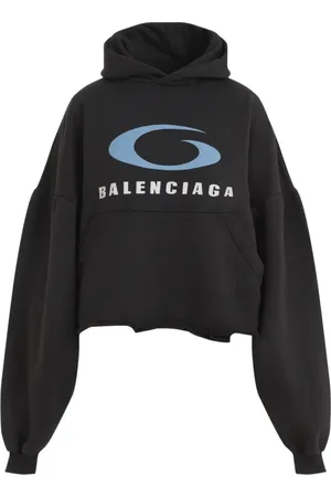 Balenciaga Damen, Sweatshirts & Hoodies, Schwarzk, MGröße: