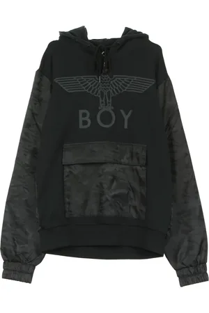 Boy London Herren, Sweatshirts & Hoodies, Schwarzk, LGröße: