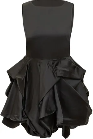 J.W.Anderson Damen, Kleider, Schwarzk, 2XSGröße: