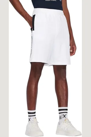 Armani Exchange Herren, Shorts, Weiß, LGröße: