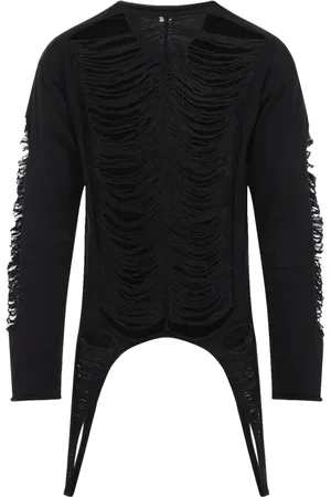 Rick Owens Herren, Oberteile, Schwarzk, MGröße: